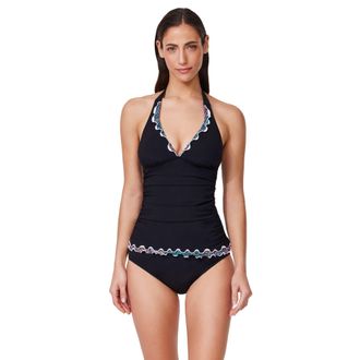 Gottex Layla Tricolore Halter Tankini Top