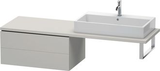 Duravit Consola Baja L-cube 400x820x547mm Hormig&oacute;n