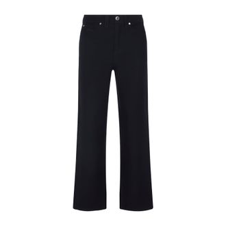 Brioni Mens 5 Pockets Pants - Black Cotton - Size 33 (Waist)
