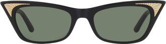 Valentino Green Cat Eye Ladies Sunglasses VLS-175 A 51