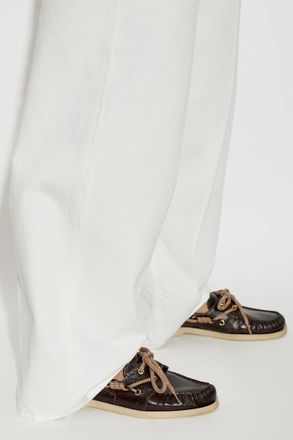 Golden Goose Boat Shoes, Womens, Black