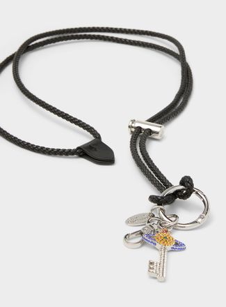 Vivienne Westwood Mens Inset orb ancient key charm