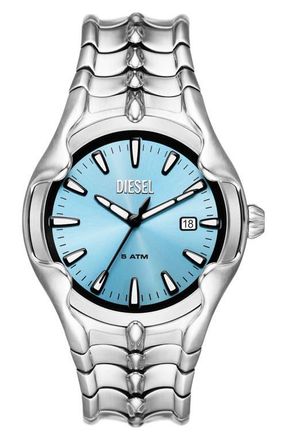 Diesel Vert Bracelet Watch, 44mm in Silver at Nordstrom