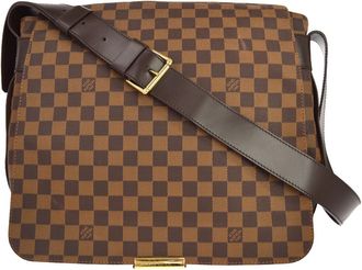 Louis Vuitton Bastille Damier Brown Canvas Handbag (Pre-Owned)