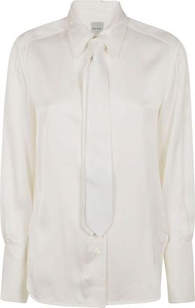Paul Smith necktie shirt - 02 WHITE