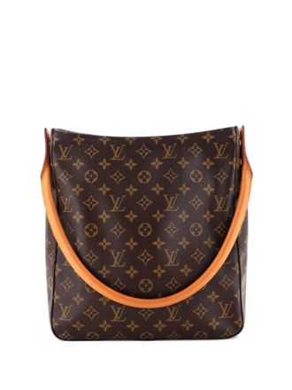 Louis Vuitton Looping Handbag Monogram Canvas GM shoulder bag - Bruin