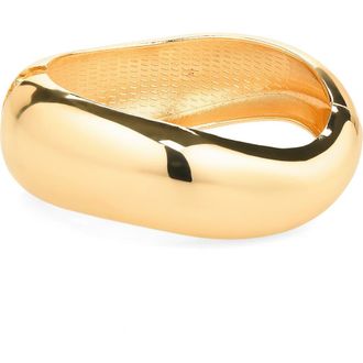Nordstrom Rack Bold Hinge Bracelet in Gold at Nordstrom Rack
