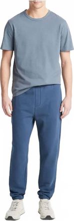 Vince Lightweight Fleece Jogger Pants In Deep Indigo