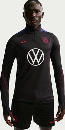 Nike USA Strike Nike Mens Dri-FIT Soccer Drill Top in Black | IB5004-010