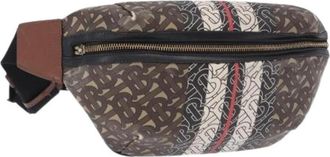 Burberry Pre-owned Vintage Belt Bag - Dames - Vintage Heuptassen - Bruin - ONE Size - Leer - Vintage
