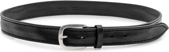 Orciani Cintura Sportiva Bul - Heren - Riemen - Zwart - 115 CM - Leer - Accessoires