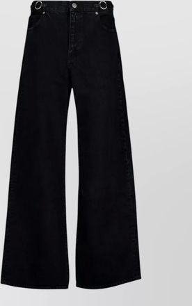 Frame Denim cotton wide-leg jeans