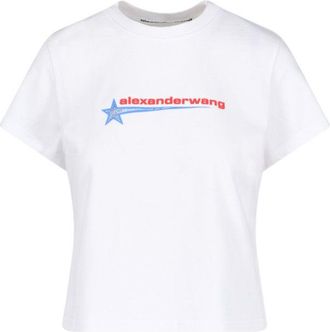 Alexander Wang Shrunken T-Shirt - White