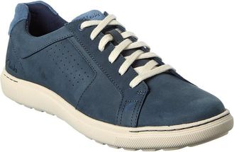 Clarks Mapstone Tie Leather Sneaker