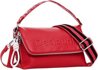 Desigual Accessories PU Across Body Bag, Red, One Size