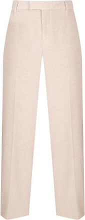 Brunello Cucinelli Ivory Corduroy Tailored Trousers, Brand Size 48 (US Size 14)