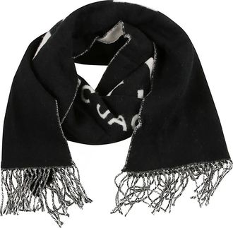 Marc Jacobs Accessoires, Dames, Zwart, ONE Size, Wol, The Scarf