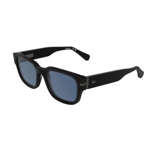 Lacoste Rectangle Sunglasses - male - Lacoste - Sunglasses - Black - 53 MM - Accessories