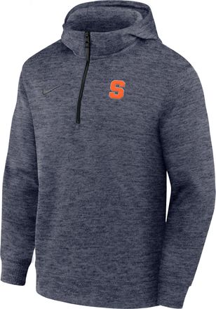 Nike Syracuse Orange Nike Mens NCAA Basketball Coaches Pullover Hoodie in Blue | IM2715-419