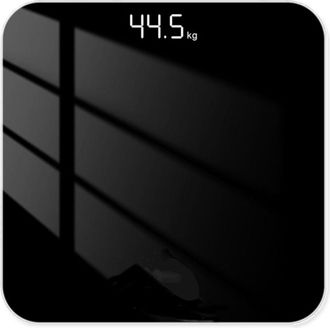 OEM Balanza Mec&aacute;nica De Ba&ntilde;o De Alta Precisi&oacute;n, Capacidad De 180 Kg - Pantalla Iluminada - 4 Sensores - Cristal Templado De 5 Mm - Dimensiones 26x26 Cm - 