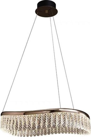 OEM Marsille 50 L&aacute;mpara Colgante 215w Led Oro Blanco 50cm 3000k-6000k Moderna