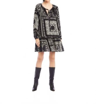 Fifteen Twenty Stella Mini Dress In Print
