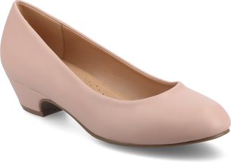 Journee Collection Women & apos;s Comfort Saar Medium and Wide Width Pumps