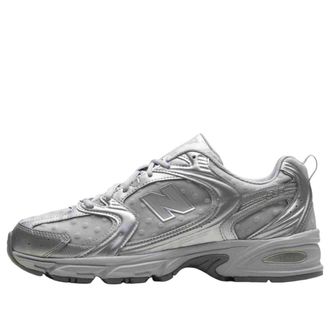 New Balance 530 Silver Metallic Raincloud Polka Dots U530HFZ
