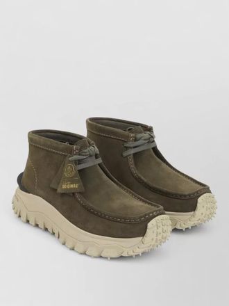 Moncler leather ankle boots