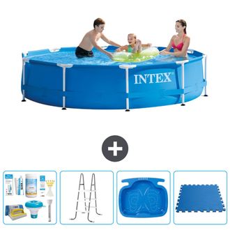 Intex Piscina Con Estructura Redonda - 305x76 Cm - 7-piezas S41508