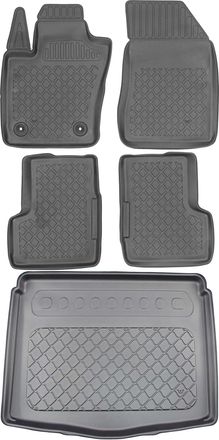OEM Juego De Alfombrillas Para El Jeep Renegade Suv De Junio De 2018: Alfombrilla Para El Coche + Alfombrilla Para El Maletero