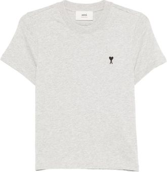 Ami Light Grey T-shirts and Polos