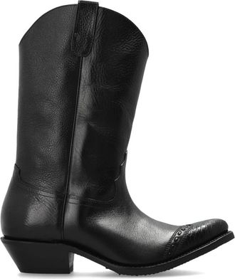 Our Legacy Consultant Laarsjes met Hak - Heren - Cowboylaarzen - Zwart - 40 EU - Leer - Schoenen