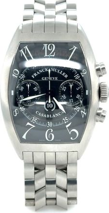 Franck Muller Pre-owned Franck Muller Casablanca Chronograph Automatic Black Dial Mens Watch 8880 C CC DT