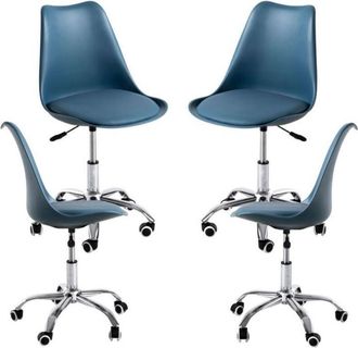 Regalos Miguel Packs Sillas - Pack 4 Sillas Neo - Azul Petr&oacute;leo