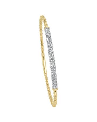 Sabrina Designs 14K 0.89 Ct. Tw. Diamond Stackable Bangle Bracelet