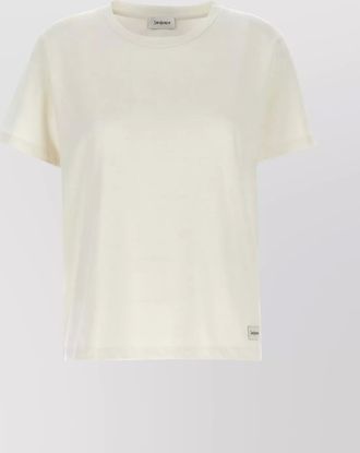 Saint Laurent logo-label short-sleeve t-shirt