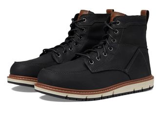 Keen San Jose Aluminum Toe Mens Work Boots Black/Carmel Cafe : 10.5 D - Medium, Leather
