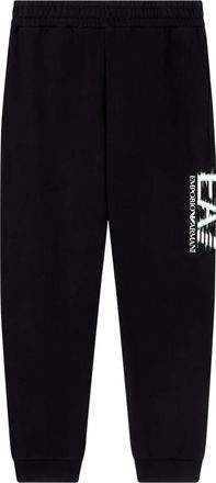 Emporio Armani Visibility Cotton Joggers - Heren - Sweatpants - Zwart - L - Katoen - Broeken