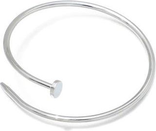 Adornia Nail Bypass Bracelet in Silver at Nordstrom Rack