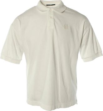C.P. Company 20/1 Jersey Boxy Polo - Heren - Polos - Wit - M - Katoen - Tops