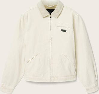 AllSaints Cotton Korey Borg Lined Relaxed Fit Jacket, Size: XXL