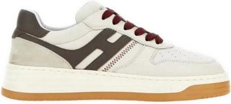 Hogan H630 Sneakers met basketbal-inspiratie - Dames - Sneakers - Veelkleurig - 37 1/2 EU - Leer - Schoenen