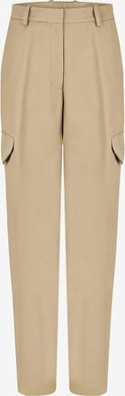 Givenchy Abgerundete Cargohose aus Wolle und Baumwolle Cocoon