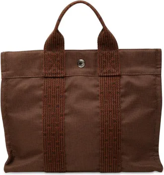 Herm&egrave;s Pre-owned Hermes Canvas Herline PM Ladies DP9VBWAKVVEZTXG4