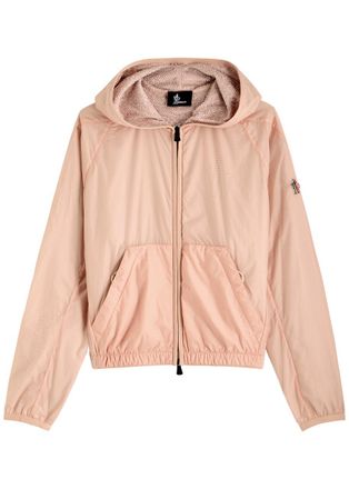 Moncler Shell Cardigan Jacket - Pink Light - XS (UK 8 / XS)