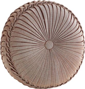 J. Queen New York J.Queen New York Phyllis Tufted Round Decorative Throw Pillow