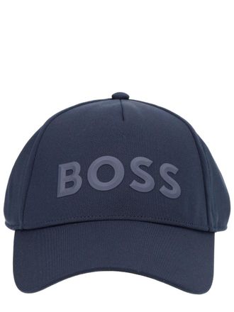 HUGO BOSS 50544416_10272581402 Logo-Embroidered Baseball Cap - Blue