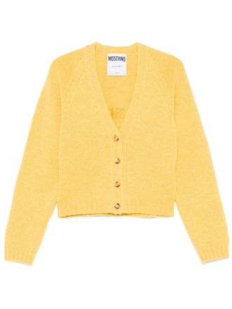 Moschino 100% Shrunk vest - Geel