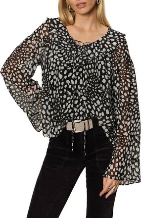 Sanctuary Secret Lover Blouse In Plume